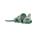 Beweegbare muis grijs 13 x 5,5 x 3,5 cm – hero 45 graden